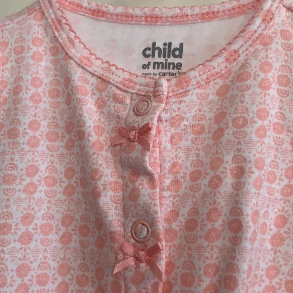 Nwot Child of Mine by Carter’s pink‎ elephant onesie